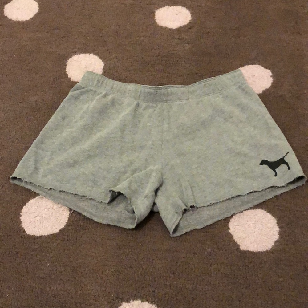 VS pink sweat shorts